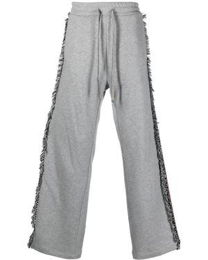 RITOS Embroidered-Detail Track Pants - Grey