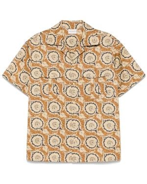 Drole de Monsieur La Chemise ペイズリーシャツ - ナチュラル