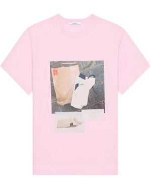Givenchy Graphic-Print T-Shirt - Pink