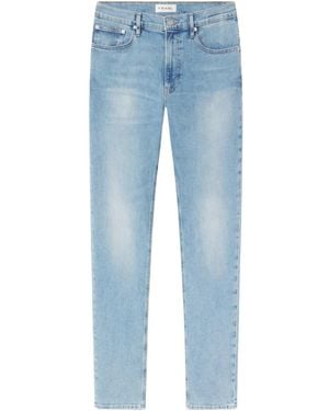 FRAME Jeans Con Design A Cinque Tasche - Blu