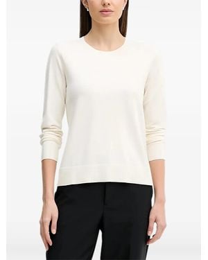 Sisley Crew-neck sweater - Blanco