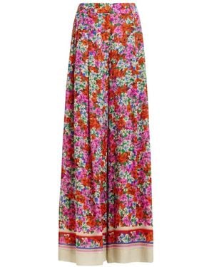 Essentiel Antwerp Floral Trousers - Red