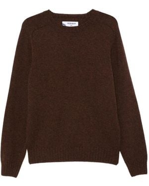 Sebago Jersey Gilead De Lana Con Cuello Redondo - Marrón
