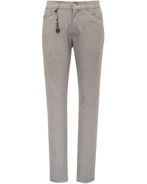 Marco Pescarolo Straight-leg trousers - Grau