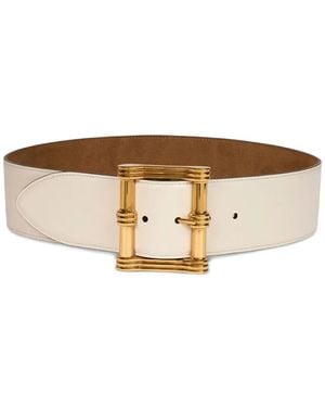 Etro Reversible Leather Belt - Natural