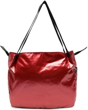 Jack Gomme Levant Metallic Shoulder Bag - Red