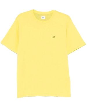 C.P. Company ロゴ Tシャツ - イエロー