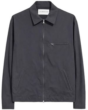 LES HÉRITIERS Work Tech Zip-Up Jacket - Black