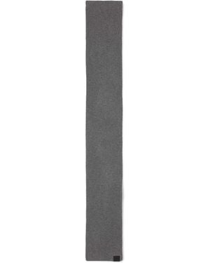 Tom Ford Ribbed Scarf - White