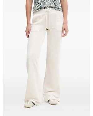 Juicy Couture Drawstring-Fastening Pocket Pants - White