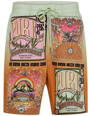 CAMILLA Lets Chase Rainbows Bermuda Shorts - グリーン
