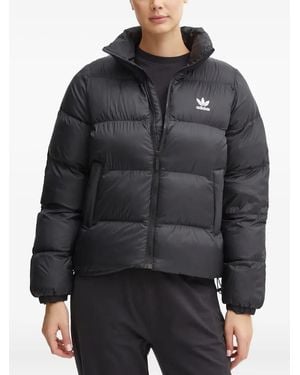 adidas Adicolor Quilted Puffer Jacket - ブラック
