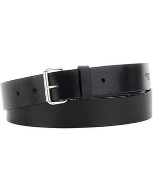 DSquared² X Magliano Buckled Leather Belt - Black