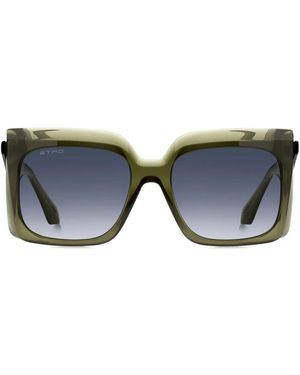 Etro Gafas De Sol Con Montura Geométrica - Azul