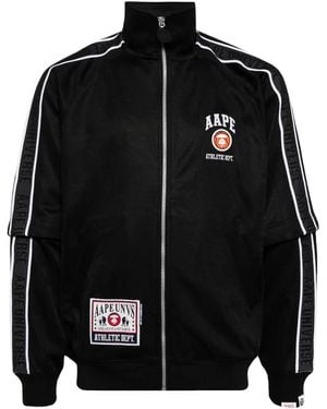 Aape By A Bathing Ape デタッチャブルスリーブ ジャケット - ブラック