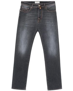 Jacob Cohen Slim-Fit Five-Pocket Jeans - Grey