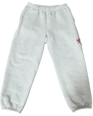 Greedy Unit Graffiti Track Pants - White