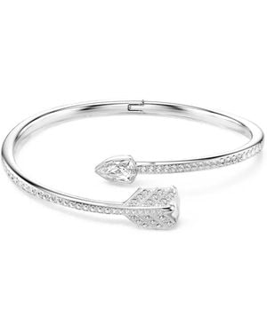 Swarovski Idyllia Arrow-Motif Bracelet - White
