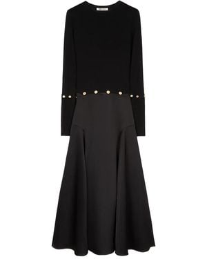 Ports 1961 Falared Maxi Dress - Black