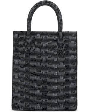 Moreau Suite Jr Monogram-Pattern Tote Bag - Black