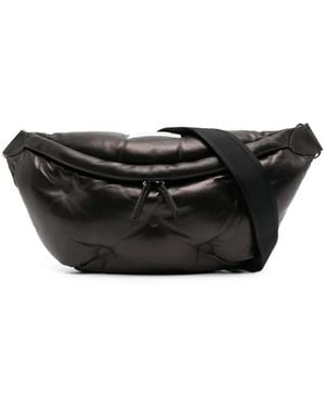 Maison Margiela Riñonera Acolchada - Negro