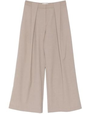 St. Agni Pleat Trousers - White