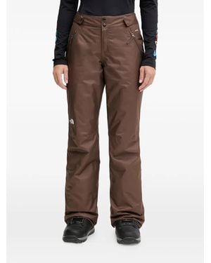 The North Face Zip Skiwear Pants - Brown