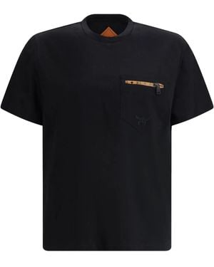 MCM T-Shirt Met Ritszak - Zwart