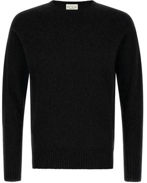 Ma'ry'ya Pullover Mit Rundhalsausschnitt - Schwarz