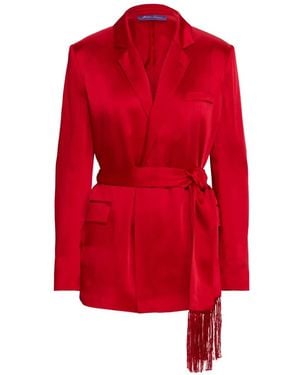 Polo Ralph Lauren Single-Breasted Blazer - Red