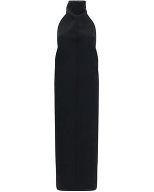 KHAITE Roxanne Halterneck Maxi Dress - Black