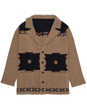 Fortela Fausto Native Cashmere Cardigan - Black