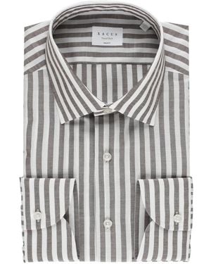 Xacus Travel Striped Shirt - Grey