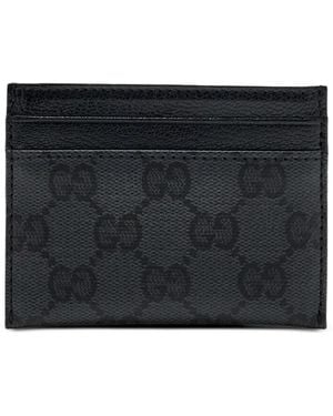 Gucci Gg Essence Card Holder - Black