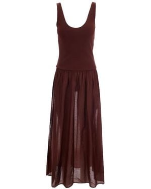 Sessun Ruffled Dress - Purple