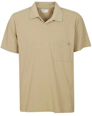 Universal Works Short-Sleeve Pocket Polo Shirt - Natural