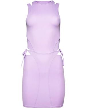 Vetements Deconstructed Bikini Minidress - Purple