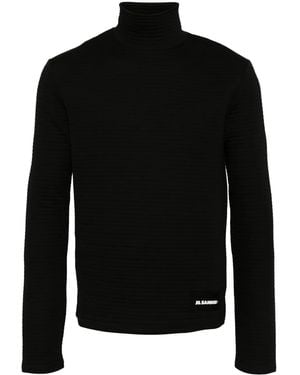 Jil Sander Sudadera acolchada - Negro