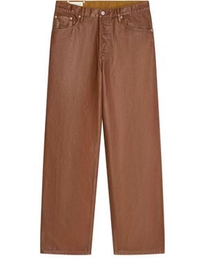 Dries Van Noten Loose-Fit Jeans - Brown