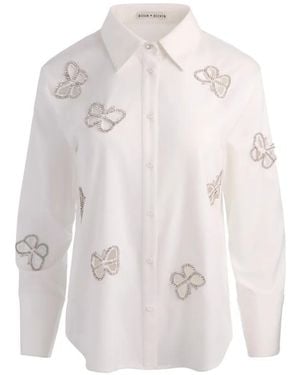 Alice + Olivia Camisa Finely - Blanco