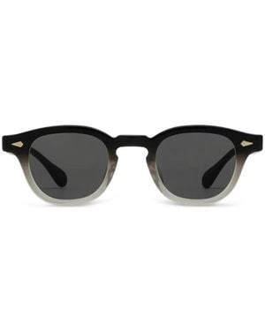 JULIUS TART Ar Sun Round-Frame Sunglasses - Black