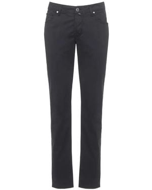 Jacob Cohen Logo-Patch Jeans - Blue