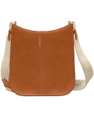 Maison De Sabre Leather Saddle Bag - Brown