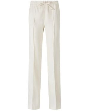 Tom Ford Pantalon À Lien De Resserrage - Blanc