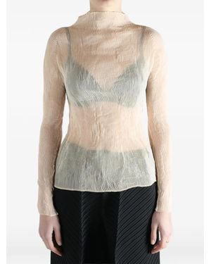 Issey Miyake Chiffon Twist 1 Shirt - Multicolor