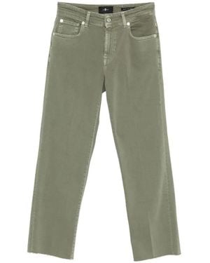 7 For All Mankind Vaqueros Rectos Calie - Verde