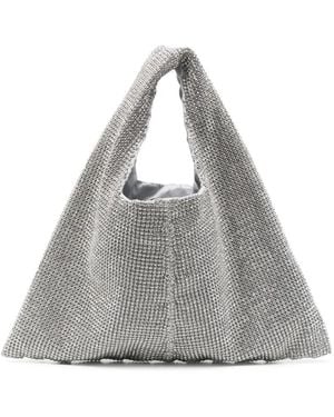 Twentyfourhaitch Parks Crystal-Embellished Tote Bag - Grey