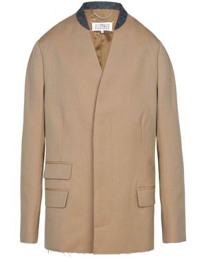 Maison Margiela Wool Jacket - Brown