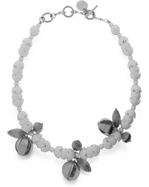 Marni Beaded Necklace - White