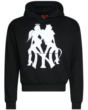 La Maskarade Yankees Graphic-Print Hoodie - Black